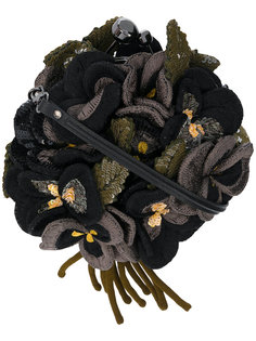 3D sequinned floral motif bag Jamin Puech