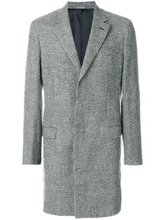однобортное пальто в ломаную клетку Lanvin