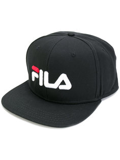 embroidered logo cap Fila