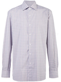 plaid shirt Isaia