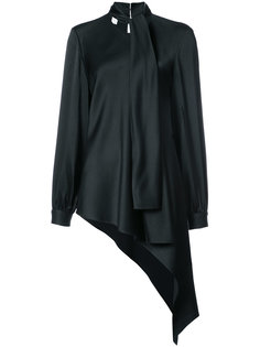 asymmetric blouse  Oscar de la Renta
