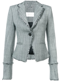 raw edge fitted blazer Zimmermann