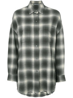 relaxed check shirt Vince