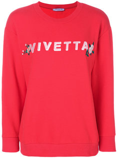 sweatshirt with embroidery Vivetta
