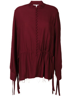 gathered waist blouse  Iro