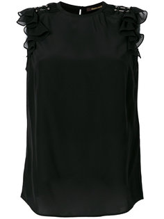 блузка с оборками Roberto Cavalli