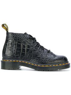 ботинки с эффектом крокодиловой кожи Dr. Martens
