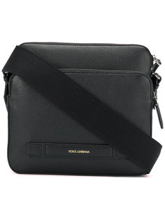 сумка-почтальонка с тиснением логотипа Dolce &amp; Gabbana