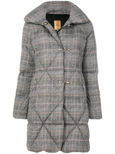 houndstooth pattern coat Fay