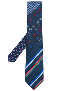 галстук с комбинированным принтом Etro
