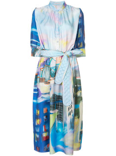 painting print dress Tsumori Chisato