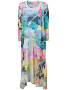 brushstroke print dress Tsumori Chisato