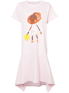 paint print T-shirt dress Tsumori Chisato