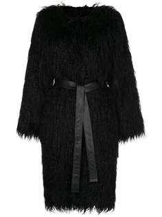 faux fur shaggy coat Nili Lotan