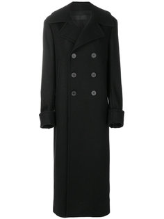 длинное двубортное пальто Haider Ackermann