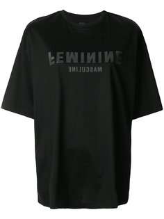 printed oversized T-shirt Juun.J