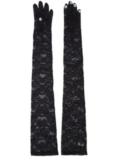 sequin tip gloves Nina Ricci
