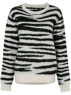 striped sweater Stussy