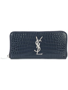 Monogram zip around wallet Saint Laurent
