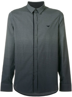 рубашка с градиентным эффектом Emporio Armani