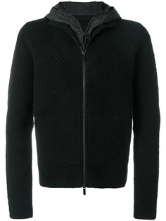многослойная куртка с капюшоном Emporio Armani