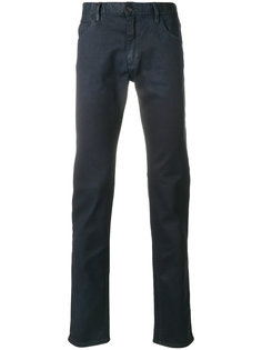 джинсы кроя слим Emporio Armani