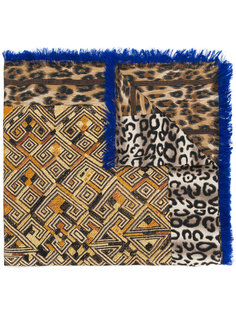 платок с леопардовым узором Pierre-Louis Mascia
