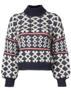 high-neck pattern jumper Ulla Johnson
