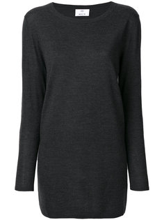 длинный джемпер с круглым вырезом Allude