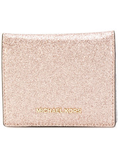 визитница с блестками Michael Michael Kors