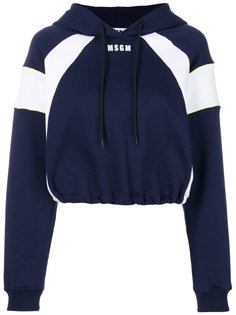 свитер дизайна колор-блок MSGM