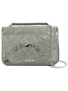 сумка на плечо с тиснением логотипа Love Moschino