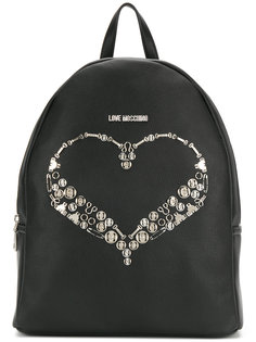 рюкзак с деталью в форме сердца Love Moschino