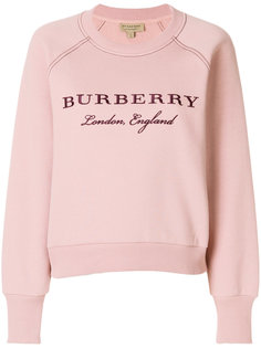 толстовка с вышивкой  Burberry