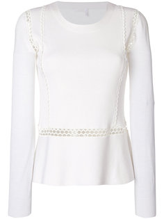 топ с люверсами Chloé