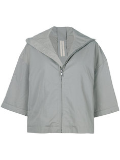 куртка-кейп на молнии Rick Owens DRKSHDW
