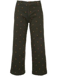 cropped embroidered jeans P.A.R.O.S.H.