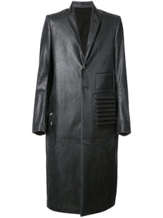 пальто из искусственной кожи Rick Owens