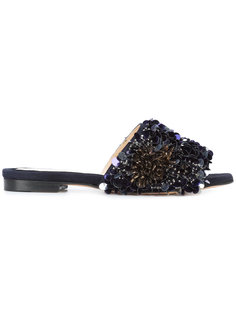 sequinned slides Monique Lhuillier