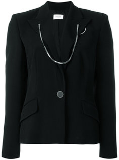chained trim blazer  Mugler