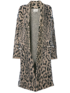 leopard print coat  Laneus