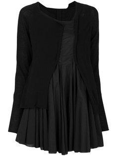 cardigan top mini dress Rundholz Black Label