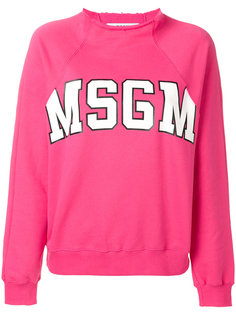 толстовка с высоким вырезом  MSGM