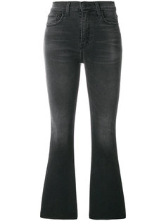 расклешенные укороченные джинсы с завышенной талией Current/Elliott