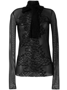 ажурная блузка с оборкой  See By Chloé