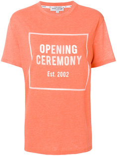 футболка с логотипом  Opening Ceremony