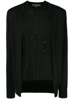 многослойный свитер Comme Des Garçons Homme Plus