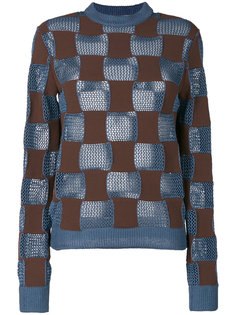 свитер с узором Marni