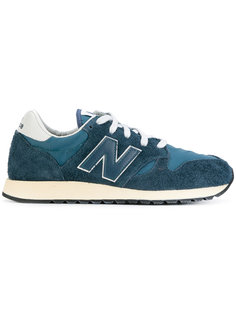 кроссовки с заплаткой с логотипом New Balance