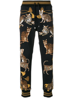 спортивные брюки с принтом Dolce &amp; Gabbana